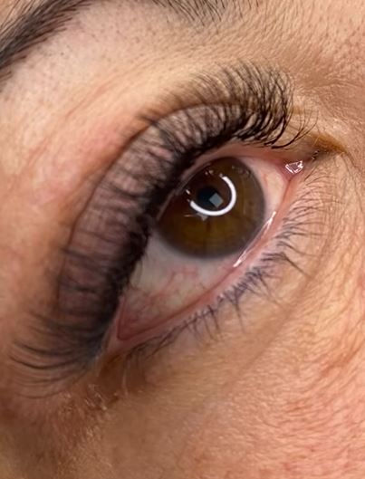 Extensiones de pestañas